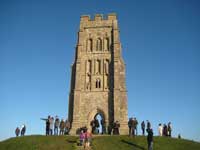the iconic glastonbury tor